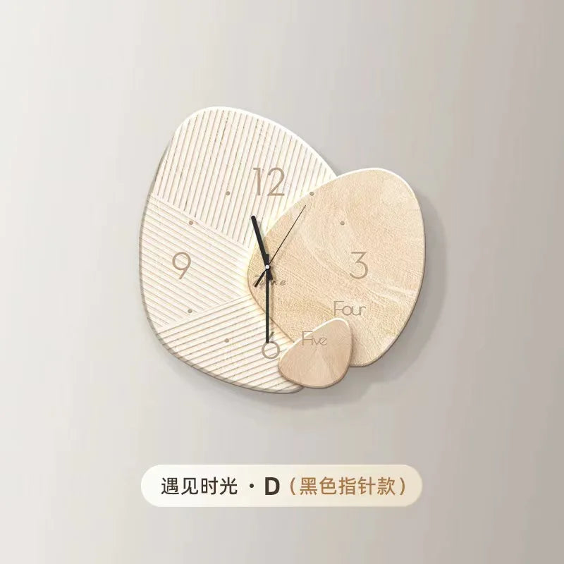 Elegant Nordic Style Wall Clock Unusual Quiet Large Gaming Room Wall Clock Decoration Aesthetic Reloj De Pared Decorations Home